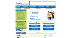Desktop Screenshot of formation-animation.com